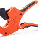 Bates- PVC Pipe Cutter, Cuts up to 2-1/2", Orange Ratcheting PVC Pipe Cutter Tool, Pipe Cutters PVC Pipe Shears, Plastic Pipe Cutter, PEX Pipe Cutter, PVC Cutter Tool, PVC Ratchet Cutter