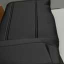 Skechers Memory Foam Car Seat Covers, Lycra Fabric Seat Cover, Car Seat Covers Front Seats Airbag Compatible, Automotive Comfort Protection for Most Cars, Trucks, SUVs, Black