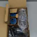 Geedel Rotary Cheese Grater, Kitchen Mandoline Vegetable Slicer with 3 Interchangeable Blades, Easy to Clean Rotary Grater Slicer for Fruit, Vegetables, Nuts (Black)