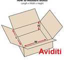 BOX USA Shipping Boxes Flat 16"L x 16"W x 4"H 25-Pack - Corrugated Cardboard Box for Moving, Mailing, Packing, Packaging and Storage