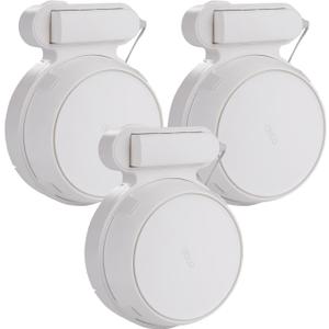 Wall Mount Bracket fo Deco WiFi 7, Router Wall Holder for TP-Link BE23/BE25/BE3600/BE5000, Cord Management and Space Saving.Easy Installation to TP-Link WiFi 7 System(3Pack)