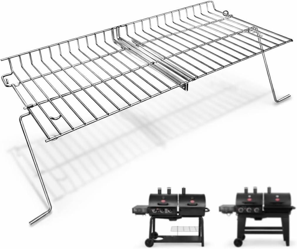 Hisencn Warming Rack for Char Griller 5050 3001 5650 5072 3008, Grill Rack for Chargriller Parts Replacement, Parts for Char Griller 5050 Warming Rack