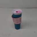 Owala Tickle Me Teal Blue Stainless Steel Travel Tumbler Mug 40 oz