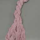 Rokou Women Elegant Solid Color Crinkle Scarf Soft Long Scarves Neck Warm Wrap