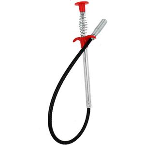 Drain Snake, Drain Clog Remover - Gutter Cleaning Tools Drain Cleaner for Toilet Sewer Shower Kitchen Bathroom Tub Clogged Drains Opener Cleaning Tool, Flexible Grabber Claw Pick Up Reacher (24 inch)