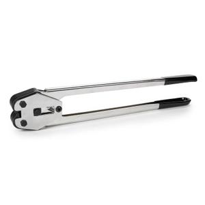 IDL Packaging C-5004 Regular-Duty Strapping Sealer/Crimper for 1/2" Polyester (PET) Strapping - Less Effort in Closing The Seal with Long Handles - Heat-Treated Wearing Steel Parts