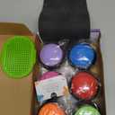 Set of 6 Dog Buttons for Communication, Voice Recordable Buttons for Classroom, Dog Training Talking Buttons Starter Set, Pet Easy Speaking Buttons Tools