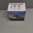 2Pack 2026 Ultrasonic Animal Repellent Outdoor Deer Repellent Devices Solar Animal Repeller Motion Activated Deterrent to Scare Cat Squirrel Rabbit Raccoon Skunk with LED Flash Lights for Yard Lawn (Green)