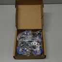 Stem Caster Wheels 2 inch Heavy Duty, Swivel Threaded Stem Mount Casters Set of 4 with American Size UNC 1/2"-13 x 1