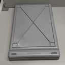 Vivifying Stainless Steel Litter Box with Lid, XL Front Entry Enclosed Extra Large Litter Box for Big Cats & Kitty, Top Exit Metal Cat Pan with Scoop, Mat, Footboard, Charcoal Filter (Black)