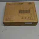 Nekon Mail Organizer with Drawer for Wall, 12"W x 10"H x 3.1"D Mail Sorter Wall Mounted, Wooden Key Holder Wall File Organizer Letter Sorter for Letter Magazines (White)