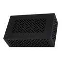 Doorbell Chime Cover Box Only, 8.5x4.9x2.7In Wooden Door Bell Chime Box With Screw for Installation, Wall-Mounted Design for Indoor/Outdoor Use, Universal Fit Doorbell Cover for Home Upgrade(Black)