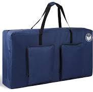 Cornhole Carrying Case, Cornhole Bag Tote Fits 4' x 2' Regulation Size Board, Heavy duty 600D Waterproof Oxford Fabric, Large Pockets for Cornhole Outdoor Games,Only Bag.