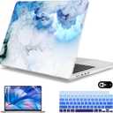 Mektron Case for 2026 M5 MacBook Pro 16 inch A3429 A3428 M4 A3403 A3186 M3 A2991 M2 A2780 M1 A2485 (2021-2025) Pro/Max with Liquid Retina XDR, Hard Shell Plastic Laptop Cover, Cloud & Lightning