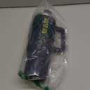 Campus Colors College & University 40 oz Travel Tumbler With Handle - Dual Option Lid With Straw - Vacuum Insulated Stainless Steel (Michigan Wolverines - Navy)