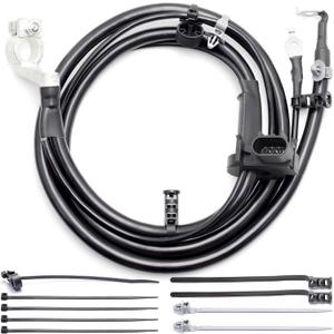 84634113 Battery Negative Cable 84634109 Battery Cable Compatible with Silverado GMC Vehicle's Part for 8 Cylinder Engine