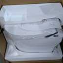 Smart Toilet with Bidet Built in, Toilets with Tank, Auto Open Close, Auto Flush, Foot Sensor, Heated Seat, Warm Water, Foam Dispenser, Elongated Bidets for Modern Bathroom, Remote, Night Light (White)