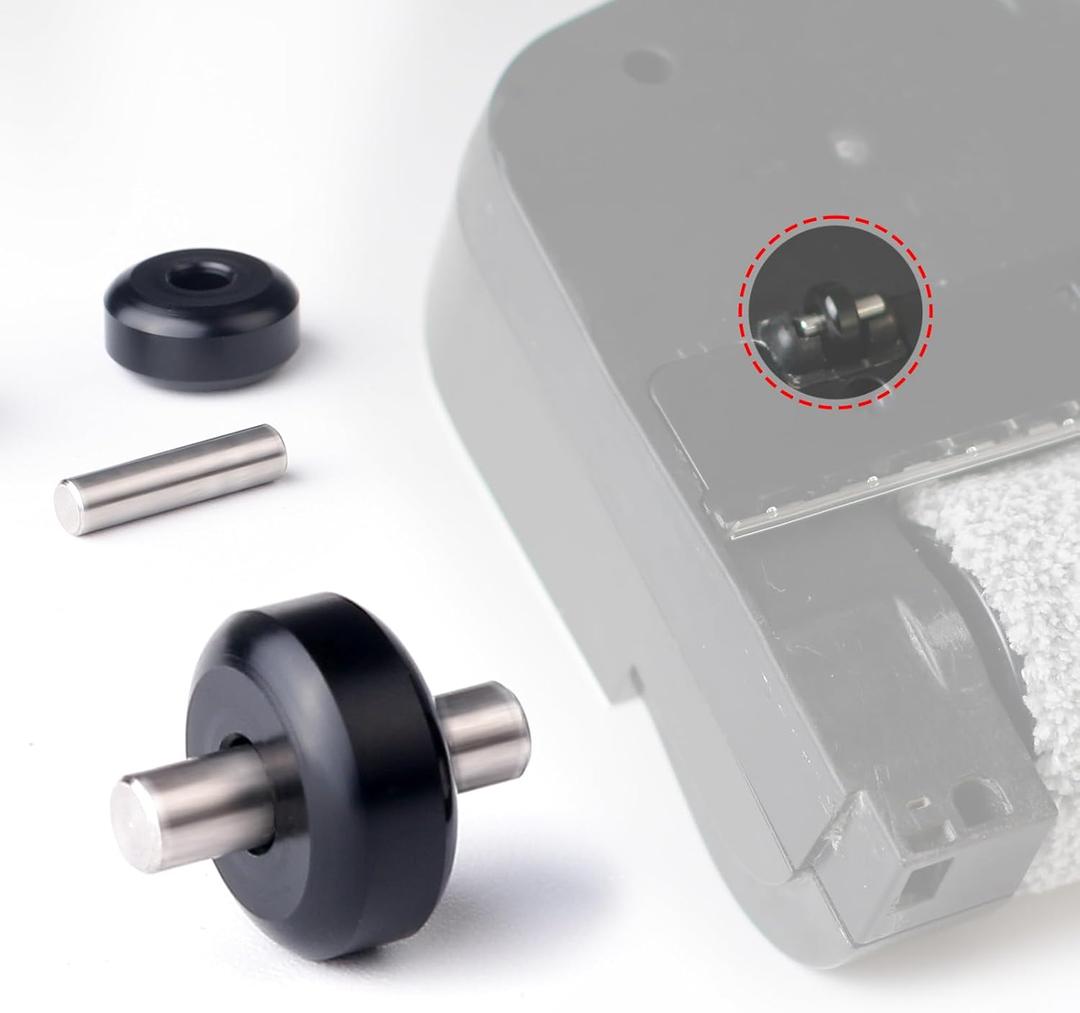 2 Pack Vacuum Wheels Replacement Compatible with Tineco iFloor 3/ Floor One S3 Cordless Vacuum Cleaners,2 Front Wheels Replacement Parts