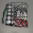 Horaldaily Christmas Tablecloth 6084 Inch Rectangular, Christmas Trees Buffalo Plaid Black Washable Table Cover for Party Picnic Dinner Decor (59.1" x 83.9" (Rectangular))