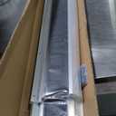 3" Garage Brush Seal Kit for Roll-up Doors 10 x 8ft Heavy Duty Nylon Brush with Aluminum Track Weatherproof Door Bottom Seal for Warehouse, Energy Saving, Pest Proof, Black