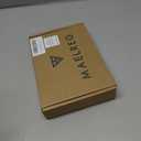 M MAELREG Mens Hawaiian Shirts Short Sleeve Button Down Tropical Beach Floral Solid Print Summer Vacation Mens Casual Shirts (White, XL)