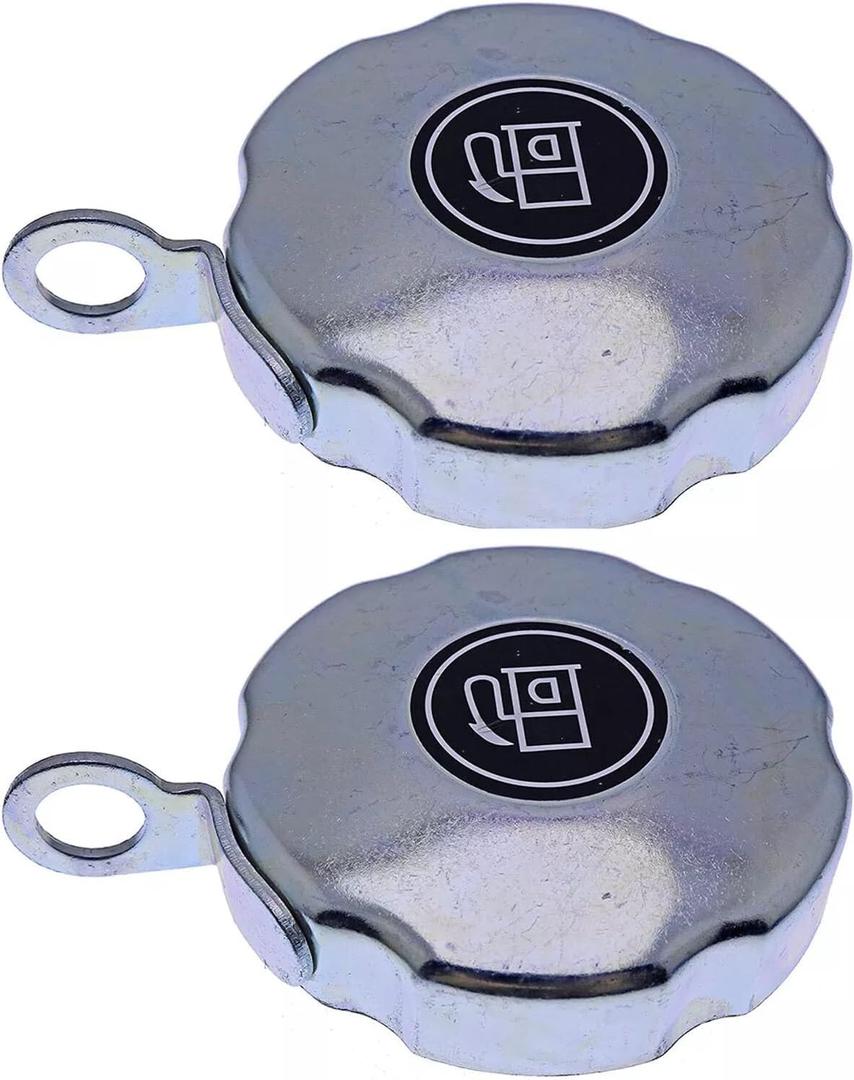 HOLDWELL 2Pcs Fuel Tank Cap 87335469 130049A1 Compatible with Case Backhoe Loader 580M 590SM 580L 580SL 590SL Loader 570MXT 570NXT 570LXT Forklift 586G 588G Tractor Crawler 650L New Holland U80C