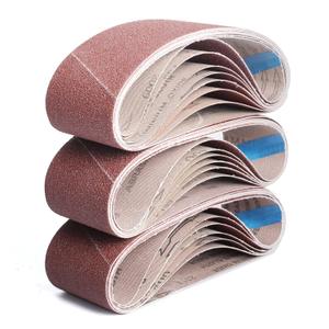 318 Inch Belt Sander Sanding Belt, 21 Pack Belt Sander Paper 40/60/80/120/180/240/400 Grits Assortment Aluminum Oxide Sanding Belts for Belt Sander Knife Sharpening Wood Metal Polishing