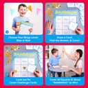 THE BAMBINO TREE Sight Word Bingo Game Level 1 and 2 - Educational Games for Kids - Learn to Read Vocabulary for Kindergarten 1st Grade - Dolch's Fry's Words Lists