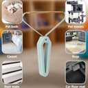 Pet Hair Removal Tool, Fuzz Lint from Carpet, Rug, and Furniture  Effective Rake,Scraper,Shaver and Brush  Lint Cleaner and Pro Pet Hair Remover  Ideal for Pet Towers,Couch,Car.