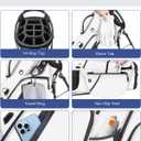 Findway 14 Way Golf Stand Bag [Upgrated Generous Space] Lightweight Golf Bag with Stand, Durable Golf Club Bag with Padded Dual Strap & Rain Cover for Men and Women