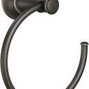 Moen DN7986BRB Ashville Towel Ring, Mediterranean Bronze