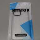 NITITOP Compatible with iPhone 11 Case Cute Clear for Women Girls White Love Heart Pattern Ultra Slim with Bumper Protector Soft TPU Anti-Yellow Protective Cover - White Heart