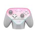 GameSir Super Nova Wireless Gaming Controller for PC/Switch/Switch 2/iOS/Android, 1000Hz Polling Rate, Hall Effect Stick & Trigger, Rubberized Grips, RGB Lighting, 1000mAh - Pink