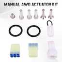 Manual 4wd Actuator Kit Compatible with Kawasaki Brute Force KVF650 750 Prairie KVF 360 4x4 Actuator 400 650 700 Suzuki Twin Peaks LTV700F Replace 1038-1035-2001 16172-0039