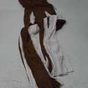 LKOUS Women's Summer Casual Strap Sleeveless Jumpsuits Loose Stretchy Wide Leg Long Pants Rompers One piece outfits (X-Large, Brown)