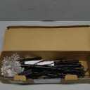 Christmas Solar Pathway Lights, Solar Snowflake Lights with Stake Landscape Outdoor Waterproof Christmas Decorations for Garden Yard Lawn Patio Walkway, 10 Pack