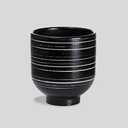 HERDUK Ceramic Pots with Drainage Hole, Indoor Outdoor Planters, 6.7 Inch Flower Pots for Cactus, Aloe Vera, Fern