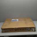 Corner Printer Stand with Charging Station and LED Lights, 3-Tier Corner Printer Stand Table, Triangle Corner Table for Small Space Office Living RoomCorner tv StandRustic Brown, Retro