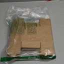 JOYIN 36 PCS Christmas Cookie Boxes for Gift Giving, Brown Bakery Treat Boxes with Window, 4" x 4" x 2.5" Gift Wrap Box for Xmas Holiday Party Favor Pastries, Cupcakes, Donuts, Brownies, Donuts