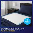 50 x PULP Incontinence Underpads 36" x 36" | XXXL Bed Pads Disposable Adult | Super Absorbency Chux Pads for Adults, Children & Babies | Incontinence Bed Pads & Pee Pads | FSA & HSA Eligible