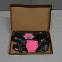 PoyPet No Pull Dog Harness, No Choke Front Lead Dog Reflective Harness, Adjustable Soft Padded Pet Vest with Easy Control Handle for Small to Large Dogs(Pink,S)