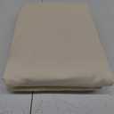 ECOCOTT Duvet Cover King Size - 3 Piece 100% Washed Cotton Bedding Set, Soft & Breathable with Zipper Closure 8 Corner Ties - Comfortable and Stylish for All Seasons (Cream) (King (104"x90"), Vanilla (No Comforter))