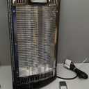 Shinic Electric Garage Heaters with Remote Control, 1500W/750W Ceiling Mounted Radiant Quartz Heater with Work Light, 90 Rotation, 5 Mode Settings, Electric Heater for Garage, Shop, Patio Large Room