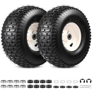 15x6.00-6 Lawn Mower Tire Wheel for Riding Mower Tractor Tire