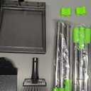 TOOGE Larger Pooper Scooper, Dog Pooper Scooper for Large Medium Small Dogs Heavy Duty Long Handle Metal Tray Rake Shovel Set for Yard Grass