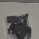 Self-Locking Gate Latch Heavy Duty Post Mount Automatic Gravity Lever Wood/PVC Fence Gate Lock with Fasteners Hardware,for Secure Pool |Yard | Garden, Steel,Black