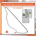 W10316428 Refrigerator Defrost Heater Assembly Replacement for Kenmore for Whirlp for Amana for Ikea for Maytag Replace W10316428 4444722 AP6019352 PS11752658