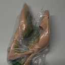 JOY IN LOVE Womens Slingback High Heels Stiletto Pointed Closed Toe Pumps (9, Nude Patent)