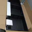 36x12 Inch No Tile Needed Shower Niche - 304 Stainless Steel Niche Shower with 3- Tier Shelves Recessed Wall Niches for Bathroom Storage,Matte Black