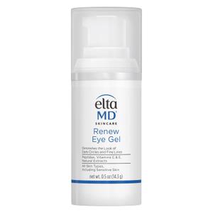 EltaMD Eye Gel, Serum for Dark Circles and Puffiness, Under Eye Serum for Face, Anti Aging, Minimizes Fine Lines and Wrinkles, 0.5 oz Pump